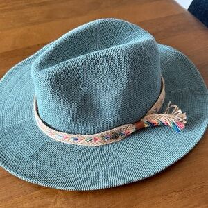 Pistil teal Green western beach festival hat